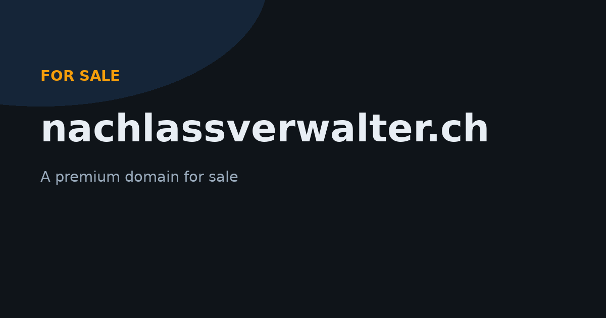 nachlassverwalter.ch